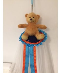Cradle canopy teddy bear