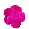 Dekorativni jastuk ruža od ciklama pliša