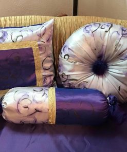 Alnada dekorativni Triptih ručno oslikani jastuci