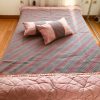 Unikatni prekrivač za krevet Saten mebl ručno štepani