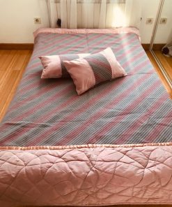 Unikatni prekrivač za krevet Saten mebl ručno štepani