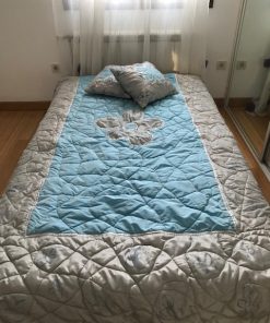 Unikatni prekrivač za krevet Ručno slikani saten