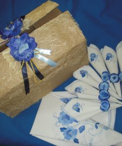Poklon kutija plava orhideja