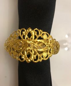 Alnada prstenovi za salvete zlatni ornament