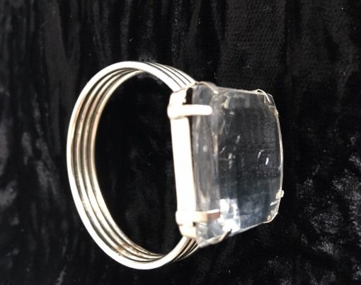 Prsten za salvete Metalni sa kristalom