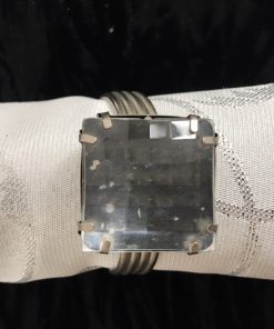 Prsten za salvete Metalni sa kristalom detalj