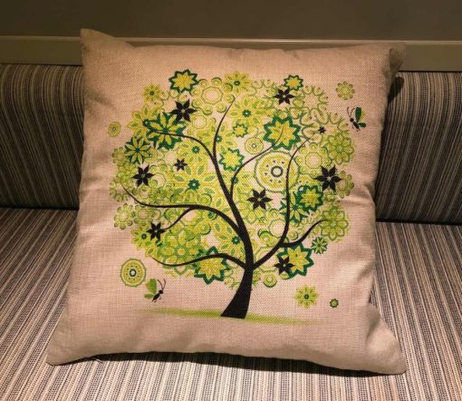 Jastuci za jogu Drvo života Zeleno