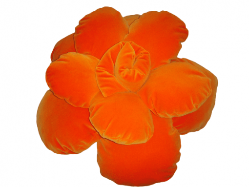 Unikatni jastuci za pod narandžasta ruža