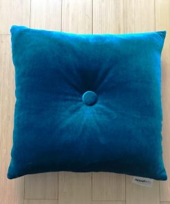 AlNada stilski dekorativni jastuci Plavi pliš lice