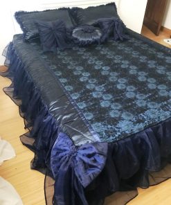 Dekorativni prekrivač Rapsodija u plavom