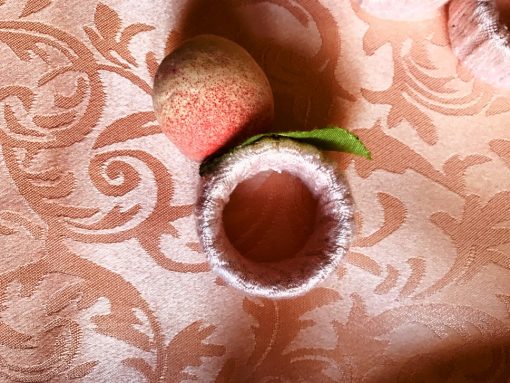 Peach Napkin Rings