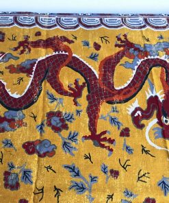 COVER FOR DOUBLE BED CHINESE DRAGON