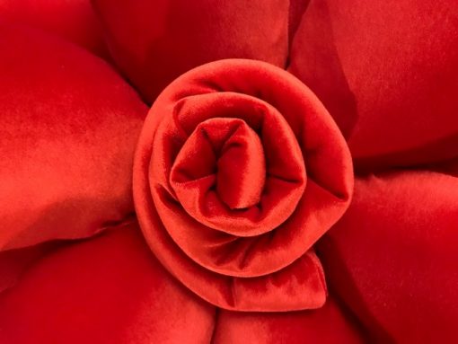 Dekorativni jastuci Plišana crvena ruža