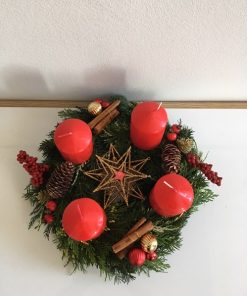 Advent wreath Christmas star