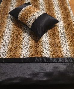 Dupli prekrivač leopard dezen jastuk