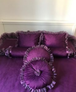 Bed covers for double bed Purple rain