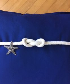 Jastuk za dekoraciju i meditaciju Mornarsko plavi