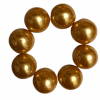 Prstenovi za salvete krupne zlatne perle
