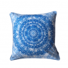 Aleya pamučni jastuk Plava batik mandala
