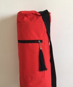 Impregnirana torba za joga opremu crvena