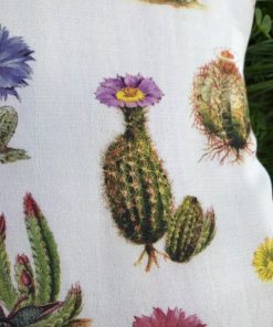 Kaktus motiv na pamučnom Alnada jastuku