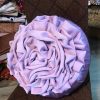 Unikatni okrugli jastuk cvet u dimenziji