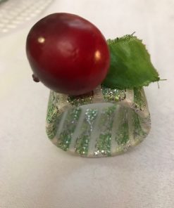 Prsten za salvete dekorativna trešnja